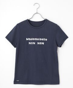 新品 マドモアゼルノンノン 自転車プリント Tシャツ 総柄 半袖 Mサイズ Mademoiselle NON NON / マドモアゼルノンノン （レディース） T