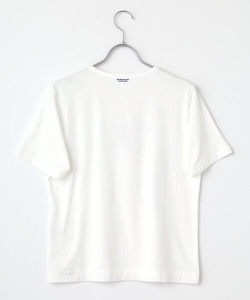 Mademoiselle NON NON / マドモアゼルノンノン Tシャツ | ●定番●タリイ天竺 ロゴプリント半袖Tシャツ | 詳細4