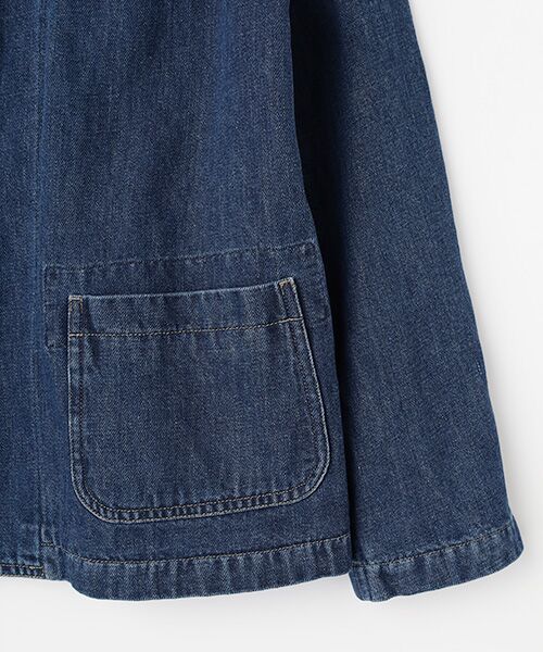 セール】 コットンリネンムラ糸交織デニムジャケット （Gジャン