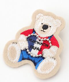 Mademoiselle NON NON / マドモアゼルノンノン ブローチ・コサージュ | シロクマのモチーフワッペンブローチ