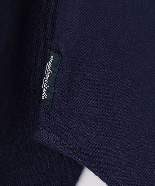 Mademoiselle NON NON / マドモアゼルノンノン シャツ・ブラウス | オーガニックコットンソフトビエラシャツ | 詳細5