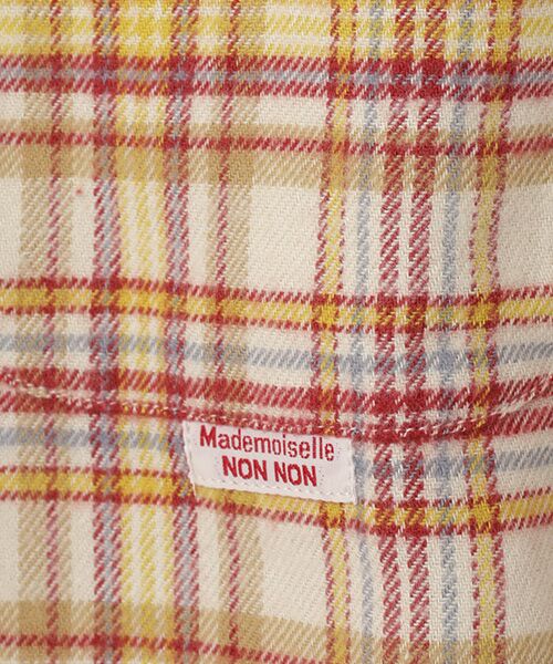 Mademoiselle NON NON / マドモアゼルノンノン シャツ・ブラウス | ビエラ起毛チェックシャツ | 詳細1