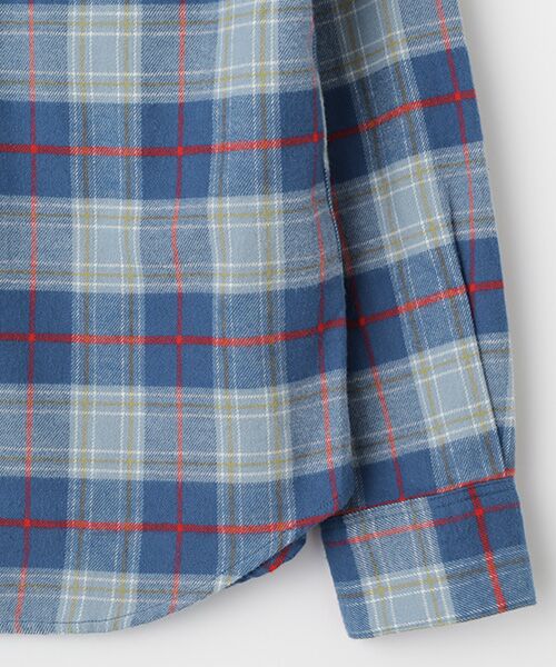 Mademoiselle NON NON / マドモアゼルノンノン シャツ・ブラウス | ビエラ起毛チェックシャツ | 詳細6