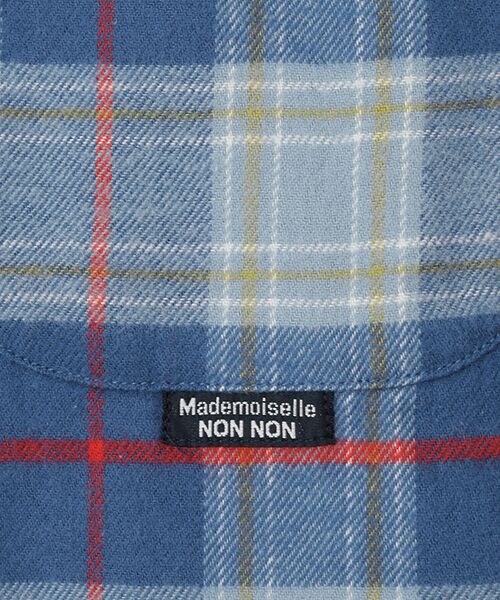 Mademoiselle NON NON / マドモアゼルノンノン シャツ・ブラウス | ビエラ起毛チェックシャツ | 詳細7