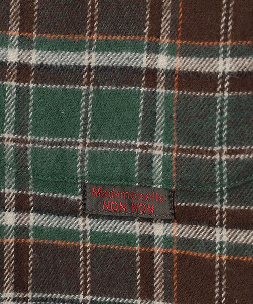 Mademoiselle NON NON / マドモアゼルノンノン シャツ・ブラウス | ビエラ起毛チェックシャツ | 詳細8