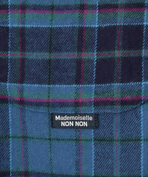 Mademoiselle NON NON / マドモアゼルノンノン シャツ・ブラウス | ビエラ起毛チェックシャツ | 詳細9