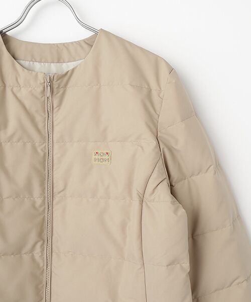 Mademoiselle NON NON / マドモアゼルノンノン ダウンジャケット・ベスト | ハイカウントタフタ ダウンブルゾン | 詳細2