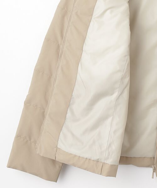 Mademoiselle NON NON / マドモアゼルノンノン ダウンジャケット・ベスト | ハイカウントタフタ ダウンブルゾン | 詳細5