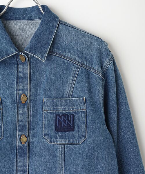 Mademoiselle NON NON / マドモアゼルノンノン Gジャン・デニムジャケット | VINTAGE ジャパンデニムブルゾン | 詳細2