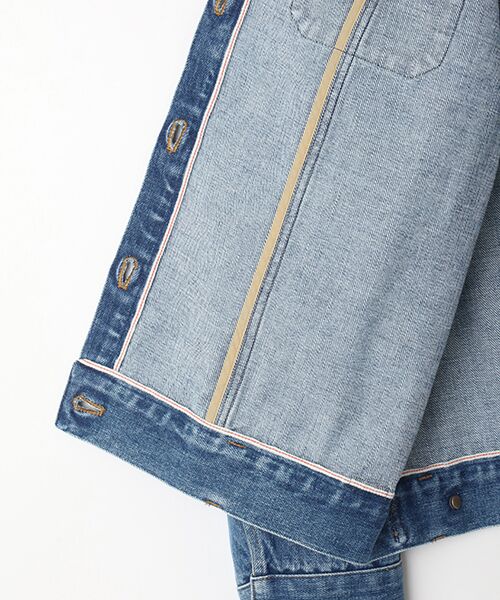 Mademoiselle NON NON / マドモアゼルノンノン Gジャン・デニムジャケット | VINTAGE ジャパンデニムブルゾン | 詳細4