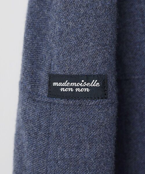 Mademoiselle NON NON / マドモアゼルノンノン ロング・マキシ丈ワンピース | ビエラシャンブレーフロレット刺繍ワンピース | 詳細4