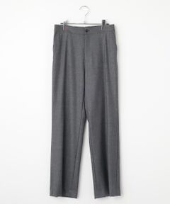 Mademoiselle NON NON / マドモアゼルノンノン スラックス・ドレスパンツ | ウォッシャブルウールサキソニーストレッチノータックパンツ