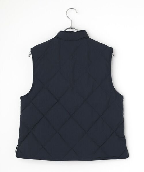 Mademoiselle NON NON / マドモアゼルノンノン ダウンジャケット・ベスト | ハイカウントタフタ リバーシブルベスト | 詳細1