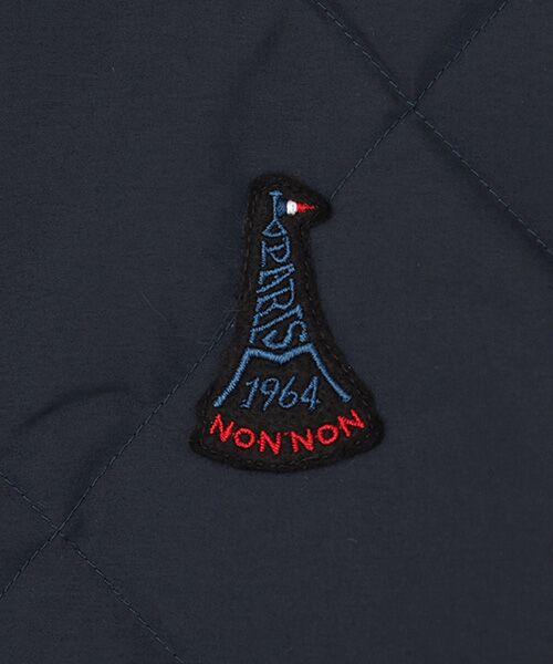 Mademoiselle NON NON / マドモアゼルノンノン ダウンジャケット・ベスト | ハイカウントタフタ リバーシブルベスト | 詳細8