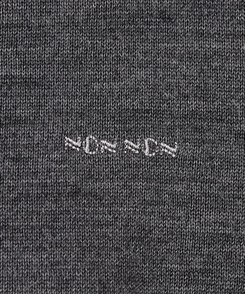 Mademoiselle NON NON / マドモアゼルノンノン カーディガン・ボレロ | エクストラファインメリノ天竺 クルーネックカーディガン | 詳細8