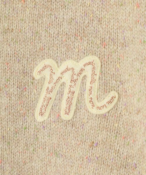 Mademoiselle NON NON / マドモアゼルノンノン ニット・セーター | アンゴラ/シルクMIXネップニットブルゾン | 詳細1