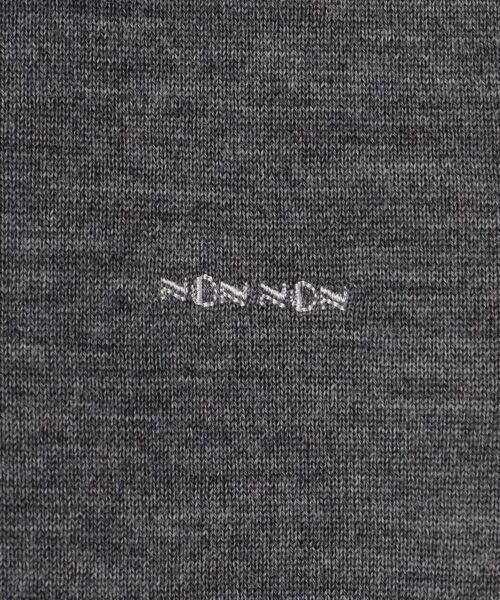 Mademoiselle NON NON / マドモアゼルノンノン ニット・セーター | エクストラファインメリノ天竺 タートルネックニット | 詳細9