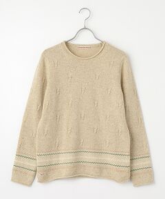 ★さや★【新品】カシミヤ混　Mademoiselle NONNON ニット ☆さや様専用☆【新品】カシミヤ混 Mademoiselle NONNON ニット