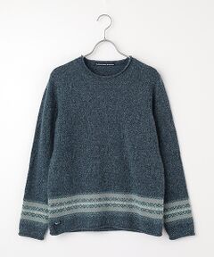 Mademoiselle NON NON / マドモアゼルノンノン ニット・セーター | アンゴラ/シルクMIXネップ ロールネックセーター