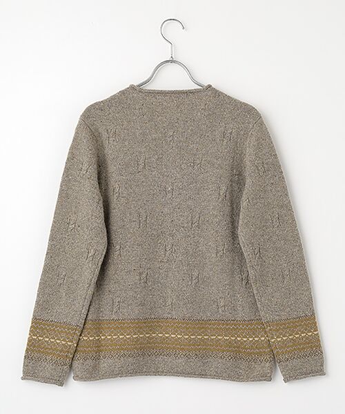 Mademoiselle NON NON / マドモアゼルノンノン ニット・セーター | アンゴラ/シルクMIXネップ ロールネックセーター | 詳細1