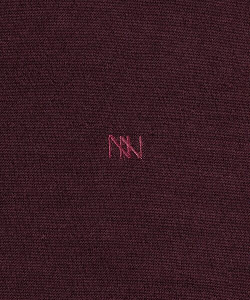 Mademoiselle NON NON / マドモアゼルノンノン カーディガン・ボレロ | ウォッシャブルウール天竺 クルーネックカーディガン | 詳細1