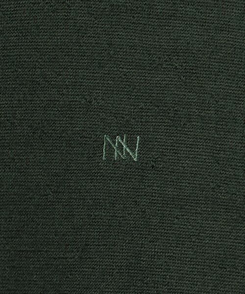 Mademoiselle NON NON / マドモアゼルノンノン カーディガン・ボレロ | ウォッシャブルウール天竺 クルーネックカーディガン | 詳細5