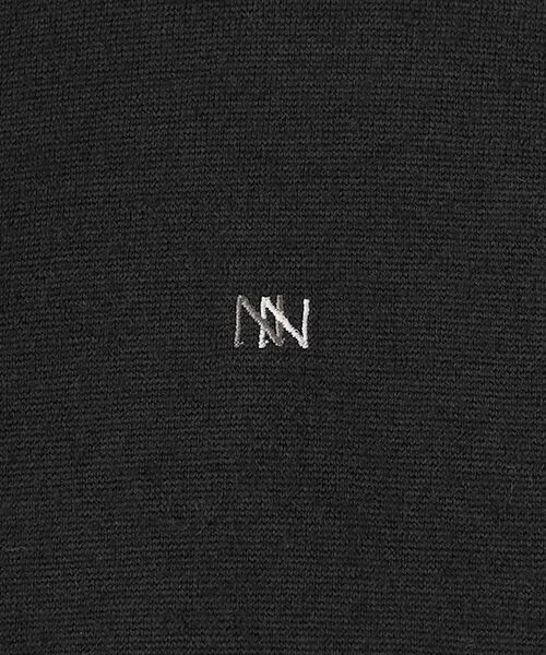 Mademoiselle NON NON / マドモアゼルノンノン カーディガン・ボレロ | ウォッシャブルウール天竺 クルーネックカーディガン | 詳細7