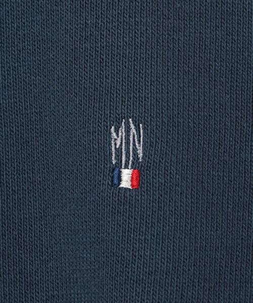 Mademoiselle NON NON / マドモアゼルノンノン ブルゾン | グレースモナリザ裏毛クルーネックカーディガン | 詳細8