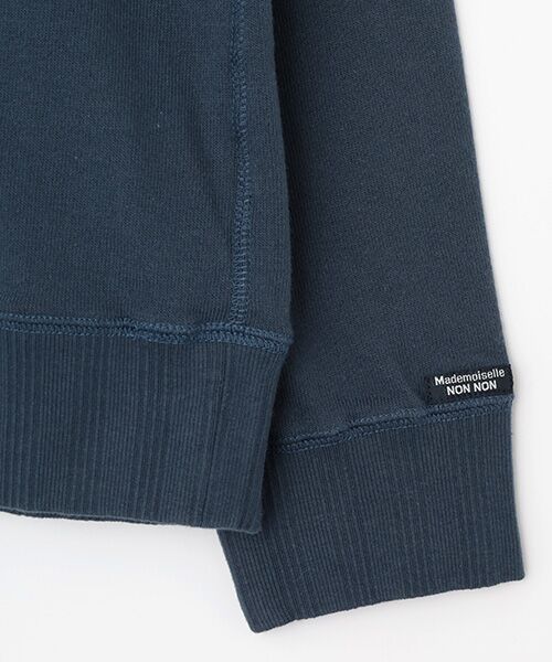 Mademoiselle NON NON / マドモアゼルノンノン スウェット | グレースモナリザ裏毛トレーナー | 詳細4