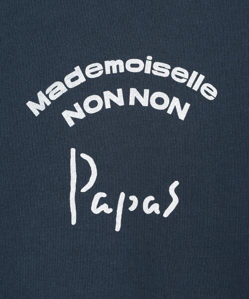 Mademoiselle NON NON / マドモアゼルノンノン スウェット | グレースモナリザ裏毛トレーナー | 詳細8