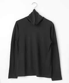 Mademoiselle NON NON / マドモアゼルノンノン カットソー | ウォッシャブルウール天竺 タートルネックTシャツ