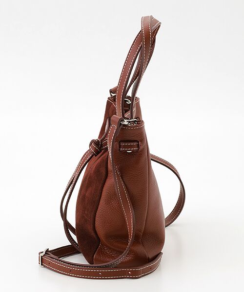 Mademoiselle NON NON / マドモアゼルノンノン ハンドバッグ | ＜MARCO BIANCHINI＞マルコ ビアンキーニ リボンスエードバッグ | 詳細2