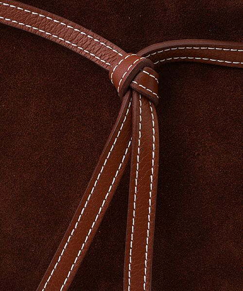 Mademoiselle NON NON / マドモアゼルノンノン ハンドバッグ | ＜MARCO BIANCHINI＞マルコ ビアンキーニ リボンスエードバッグ | 詳細6