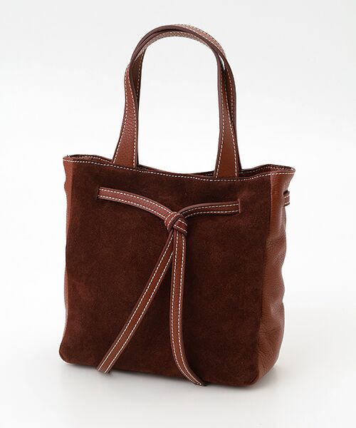 Mademoiselle NON NON / マドモアゼルノンノン ハンドバッグ | ＜MARCO BIANCHINI＞マルコ ビアンキーニ リボンスエードバッグ | 詳細7