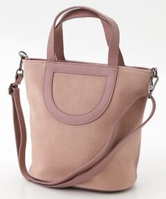 Mademoiselle NON NON / マドモアゼルノンノン ハンドバッグ | ＜MILOS＞ミロス スエードコンビバッグ