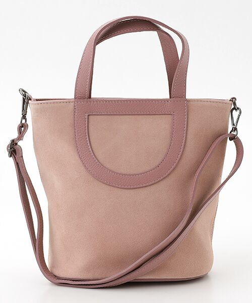 Mademoiselle NON NON / マドモアゼルノンノン ハンドバッグ | ＜MILOS＞ミロス スエードコンビバッグ | 詳細1