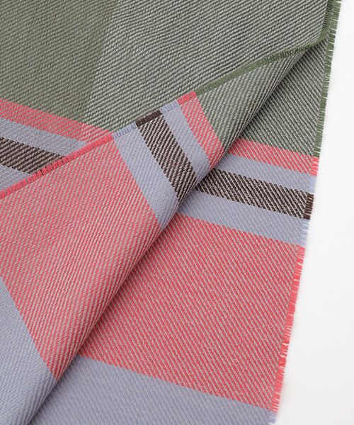 Mademoiselle NON NON / マドモアゼルノンノン マフラー・ショール・スヌード・ストール | ＜MA.AL.BI＞マルビ チェックストール | 詳細1