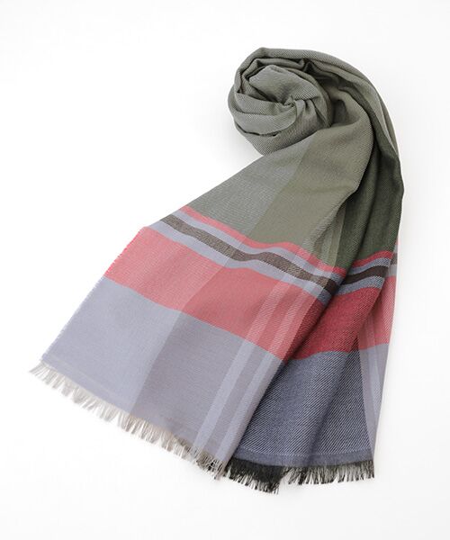 Mademoiselle NON NON / マドモアゼルノンノン マフラー・ショール・スヌード・ストール | ＜MA.AL.BI＞マルビ チェックストール | 詳細3