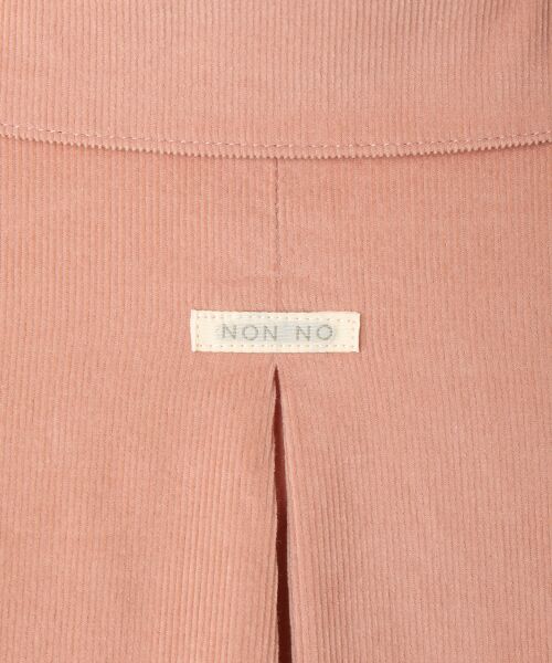 Mademoiselle NON NON / マドモアゼルノンノン ロング・マキシ丈ワンピース | コットンシャツコール ピンタックワンピース | 詳細5
