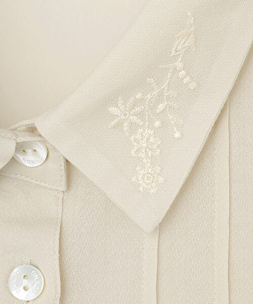 Mademoiselle NON NON / マドモアゼルノンノン シャツ・ブラウス | コットンドビークロスチュニックブラウス | 詳細2