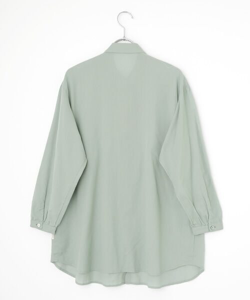 Mademoiselle NON NON / マドモアゼルノンノン シャツ・ブラウス | コットンドビークロスチュニックブラウス | 詳細3