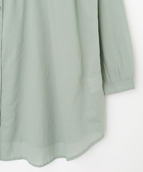 Mademoiselle NON NON / マドモアゼルノンノン シャツ・ブラウス | コットンドビークロスチュニックブラウス | 詳細5