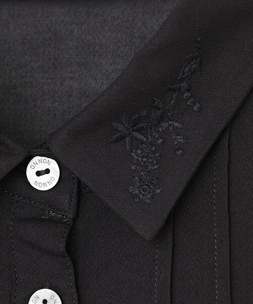 Mademoiselle NON NON / マドモアゼルノンノン シャツ・ブラウス | コットンドビークロスチュニックブラウス | 詳細7