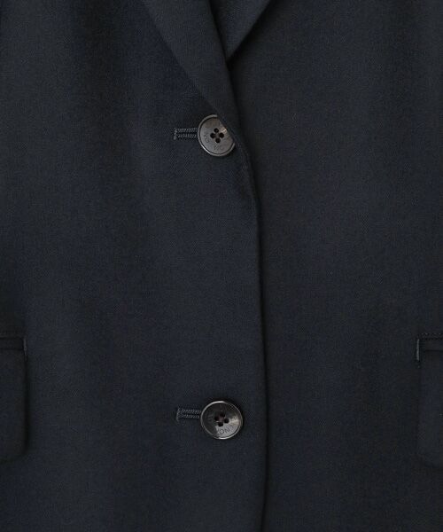 Mademoiselle NON NON / マドモアゼルノンノン テーラードジャケット | サキソニーストレッチムジ＆グレンチェックジャケット | 詳細7