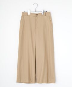 Mademoiselle NON NON / マドモアゼルノンノン スラックス・ドレスパンツ | サキソニーストレッチムジ＆グレンチェックノータックパンツ