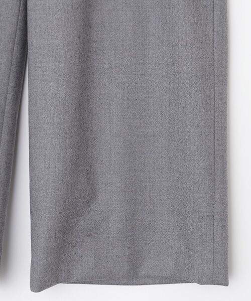 Mademoiselle NON NON / マドモアゼルノンノン スラックス・ドレスパンツ | サキソニーストレッチムジ&グレンチェックノータックパンツ | 詳細3