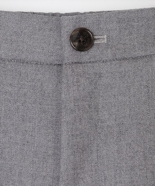 Mademoiselle NON NON / マドモアゼルノンノン スラックス・ドレスパンツ | サキソニーストレッチムジ&グレンチェックノータックパンツ | 詳細6