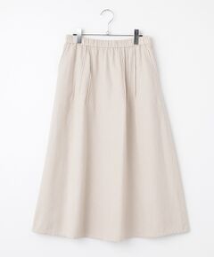 タグ付新品　マドモアゼルノンノン　麻100%　ロングスカート　定価44000円 Mademoiselle NON NON - ＼新作入荷／2025秋冬の新作が一足早く