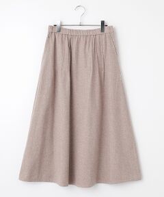 Mademoiselle NON NON フレアスカート Mademoiselle NON NON チェック柄フレアスカート 2025年最新