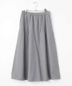 新品・未着用【マドモアゼル　ノンノン】 ティアード　スカート　ストライプ　ブルー 31 Sons de mode（トランテアン ソン ドゥ モード）の